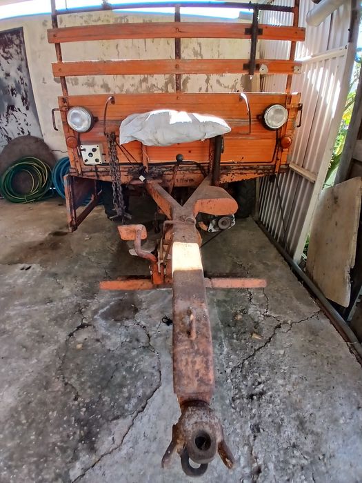 Reboque para motocultivador