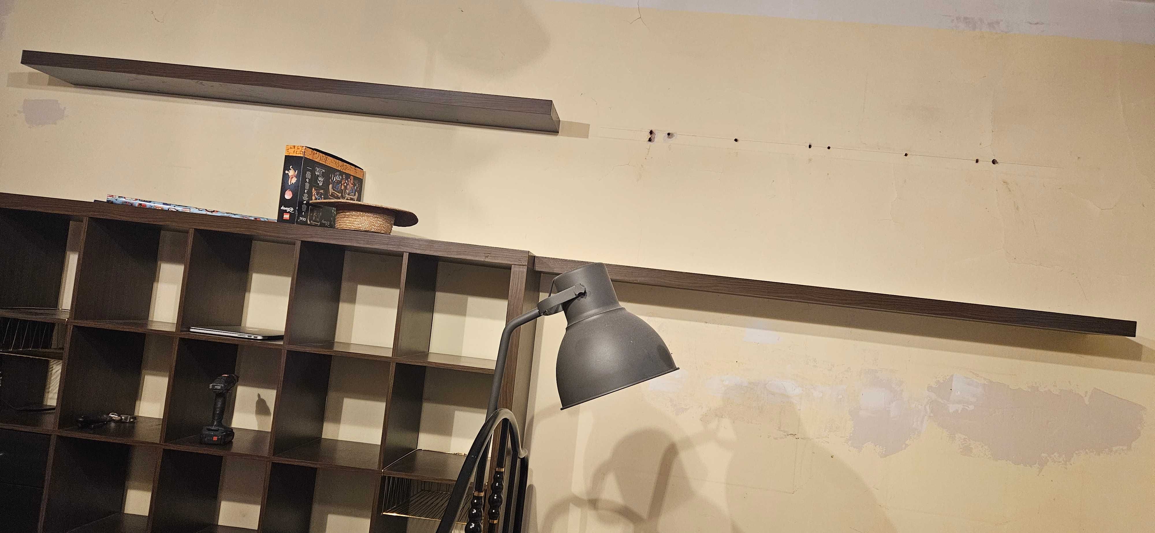 Szafa Regał Ikea Kallax czarnybrąź 5x5 +3 półki