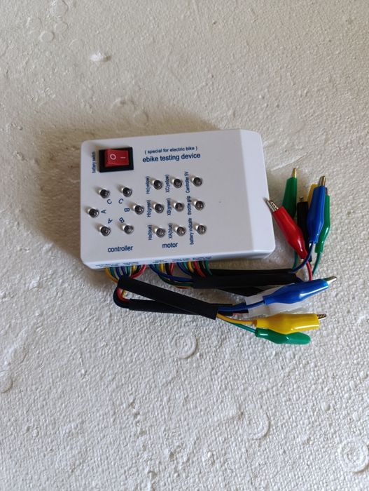 Прибор проверки моторколеса