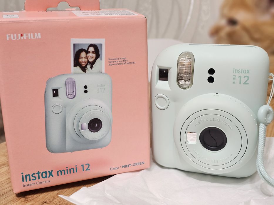 Фотокамера миттєвого друку Instax Mini 12 Green