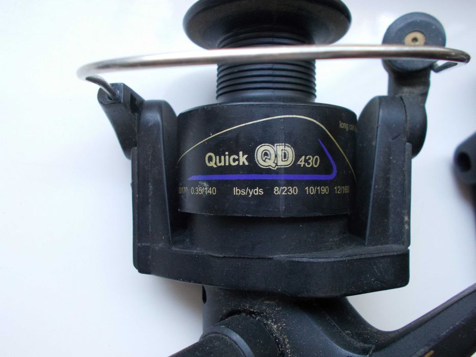 Kołowrotki 3 sztuki . 2 DAM,1 SHIMANO