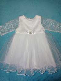 Piękna sukienka chrzest 62