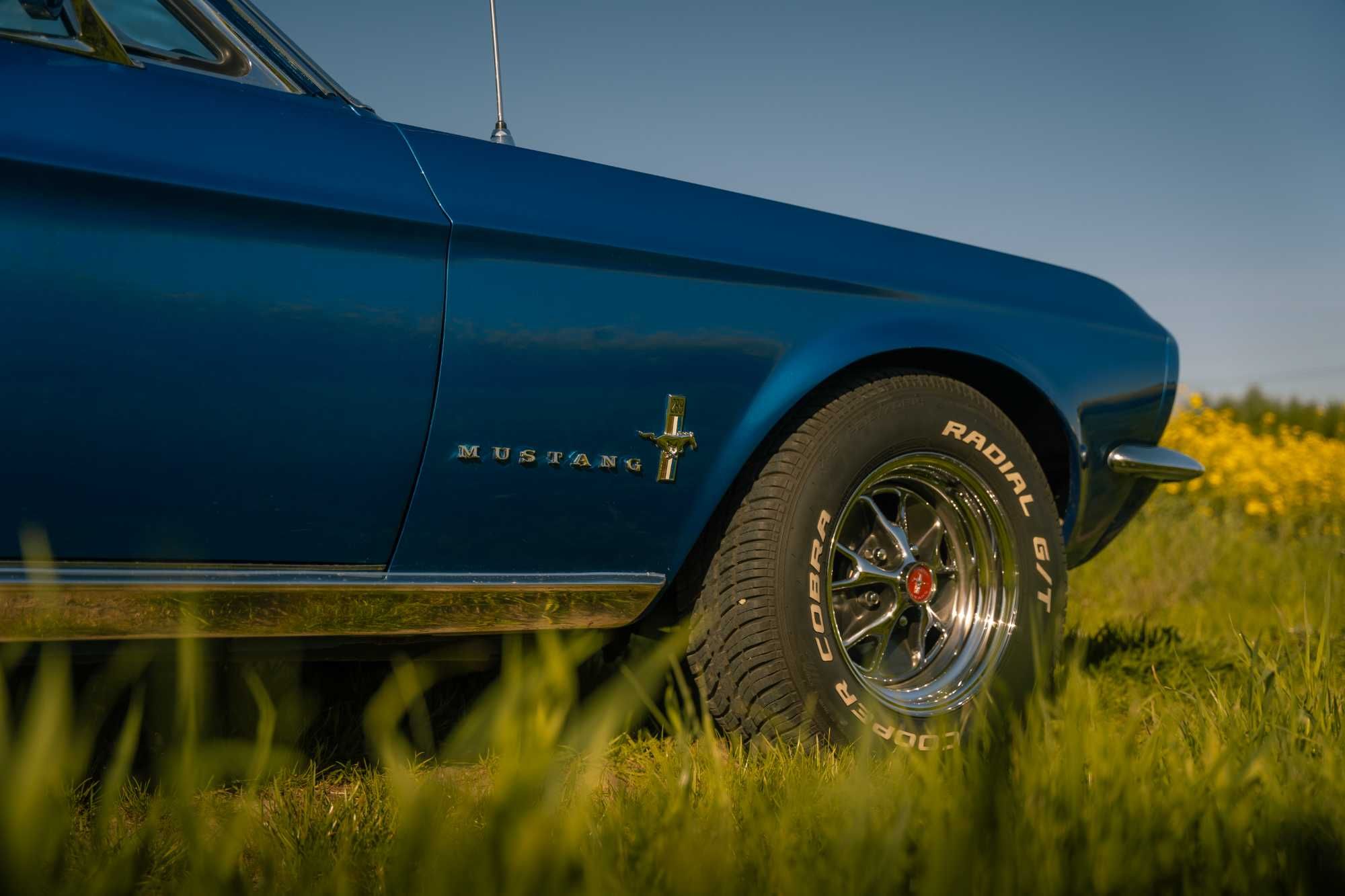 Wynajem Ford Mustang 1967 4.7 V8 na ślub, sesje, specjalne okazje