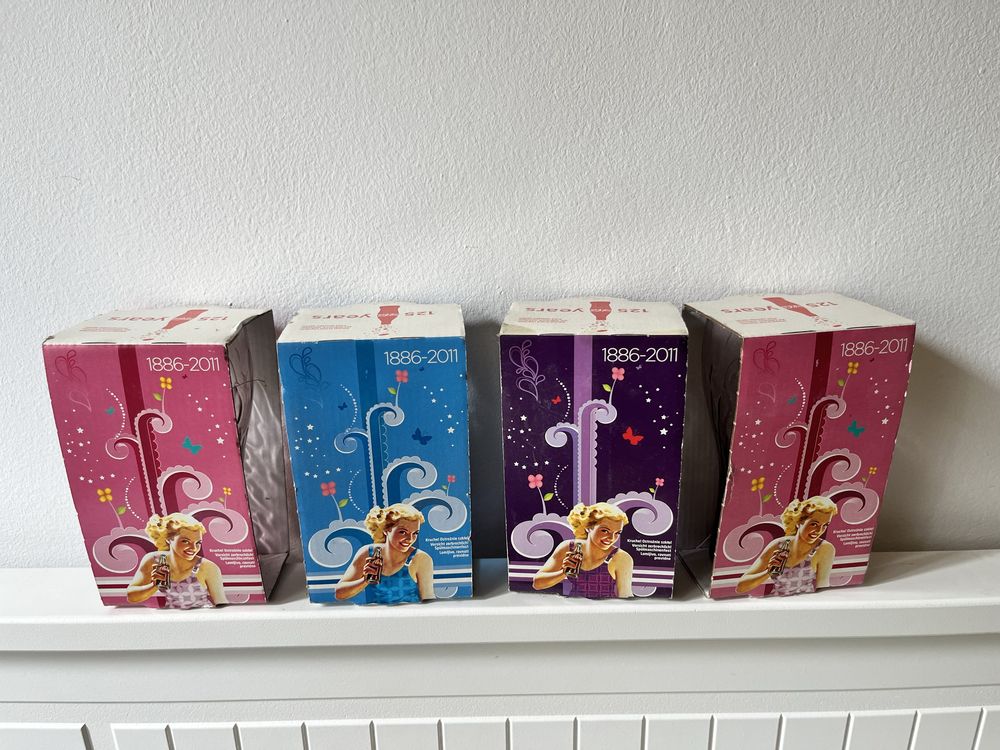 Szklanki cocacola