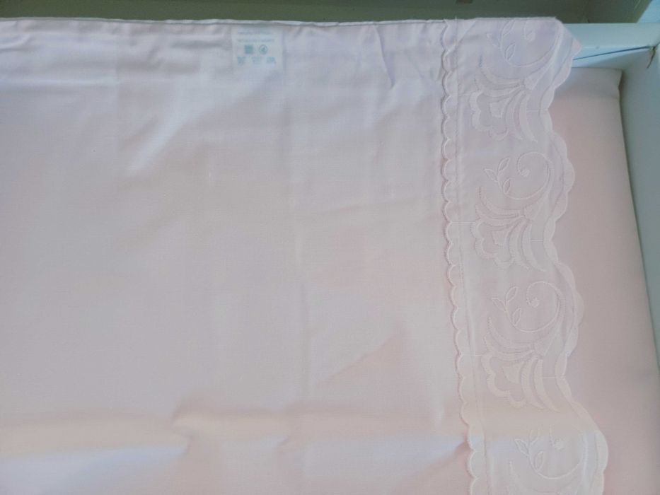 Conjunto lençóis bordados