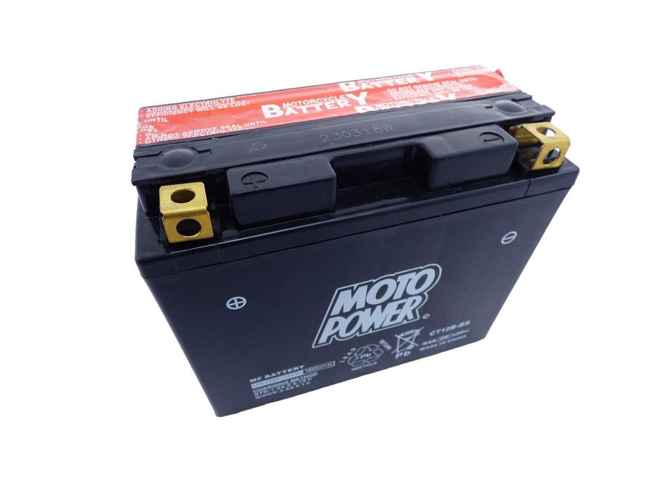 Akumulator 12V 10Ah 180A L+ AGM Moto Power CT12B-BS ET12B-BS YT12B-BS