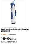 Geberit zawór spustowy do wc podtynkowy