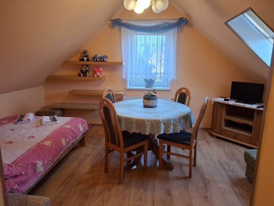 2-pokojowe mieszkanie z aneksem kuchennym i łazienką w domu jednorodzi