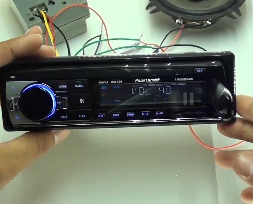 АВТОМАГНІТОЛА з bluetooth usb microsd 1 din з пультом шахтою кабелями