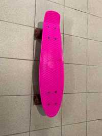 Скейт Profi Penny Board LED MS0848-2 Розовый