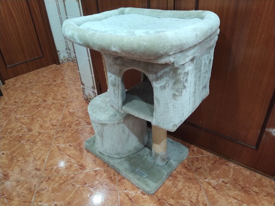Arranhador árvore para gatos casa quarto apartamento vivenda escritóri