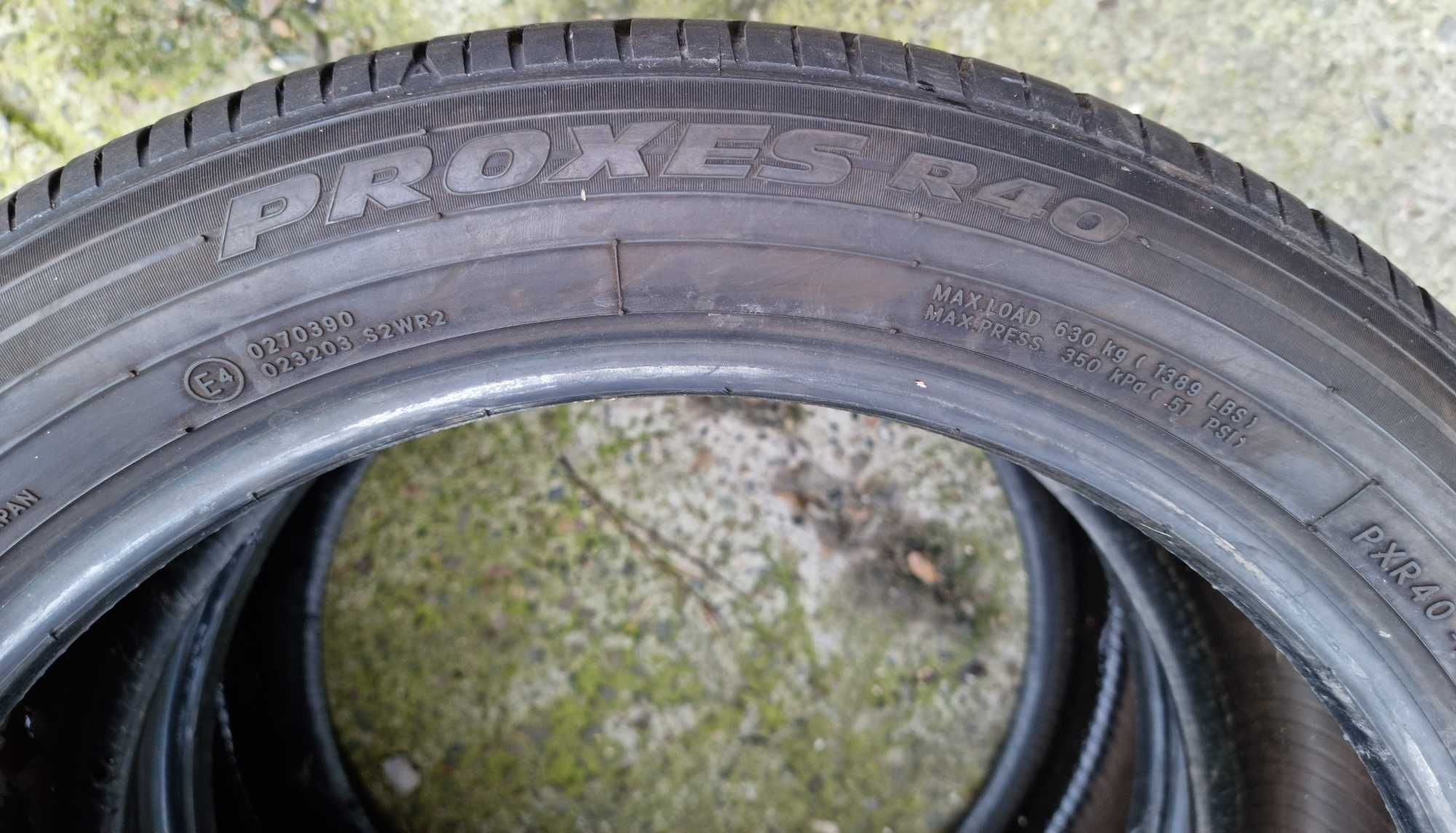 215/50R18 TOYO Proxes R40  * Opony Lato * 7mm bieżnika * 24h **# 217 K