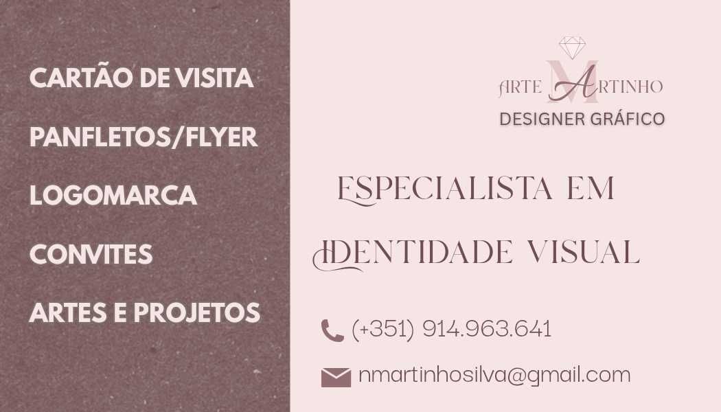 FAÇO SEU CARTÃO DE VISITAS, PANFLETOS E TODA A ARTE PARA O SEU NEGÓCIO