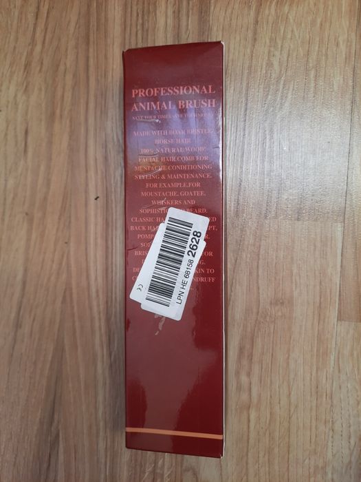 Szczotka do brody z włosia konskiego cestomen  nowa outlet