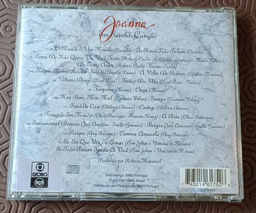 CD - Joanna...ao vivo