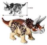 Dinossauro Triceratops compatível com Lego