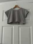 Gymshark gym shark crop top bluzka koszulka bawełniana cotton