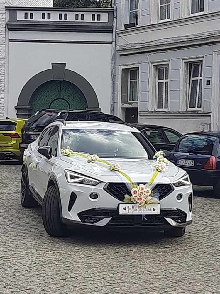 Auto do ślubu Cupra Formentor 500 zł ! Wolne terminy.