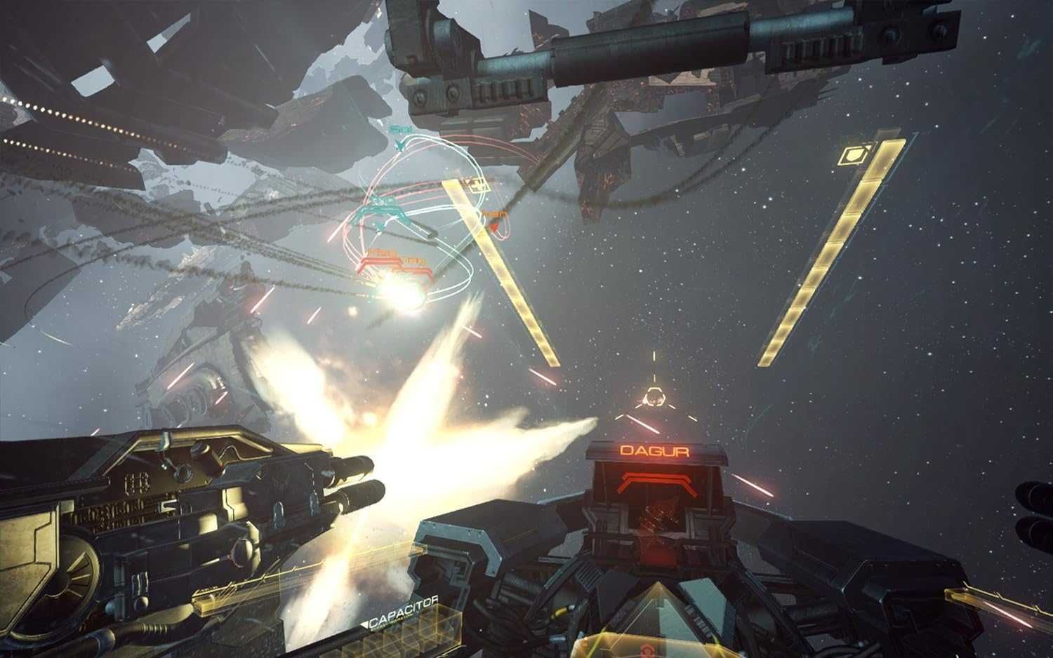EVE Valkyrie PS4 - znakomita gra sci-fi, statek kosmiczny, na gogle VR