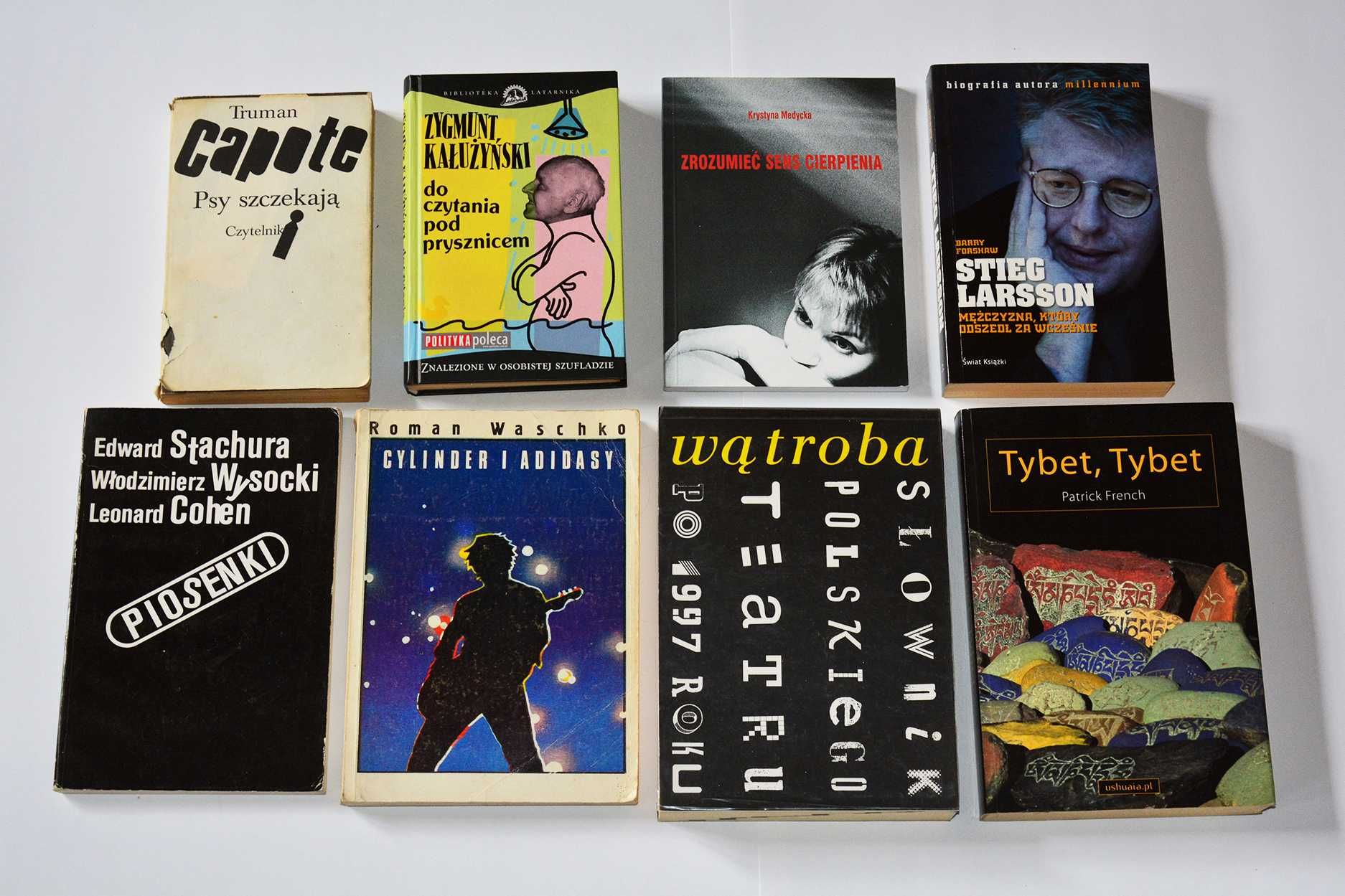 62 książki - zestaw: Capote, Morrell, Graves, Passent, Moore, Różewicz