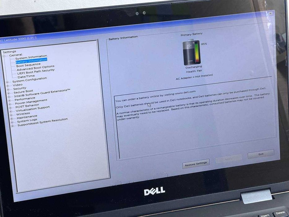 Dell Latitude 3390 2-in-1 • 13.3” FHD • i5 • DDR4• 320GB • Win 11