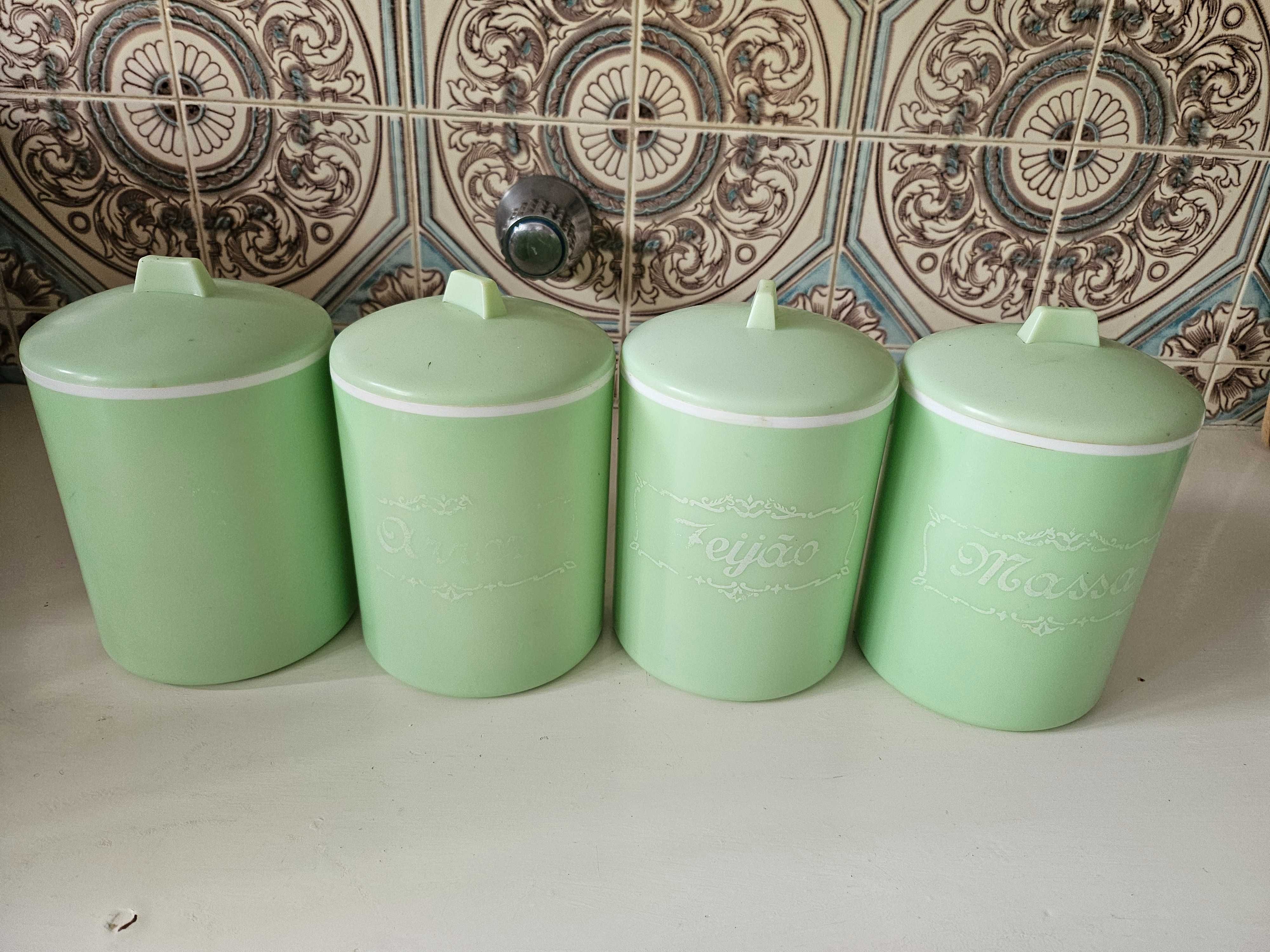 Conjunto caixas cozinha vintage
