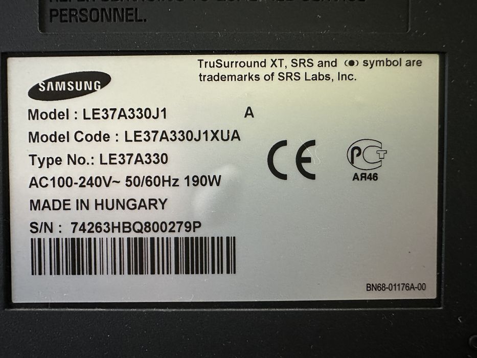 Телевизор самсунг 2010