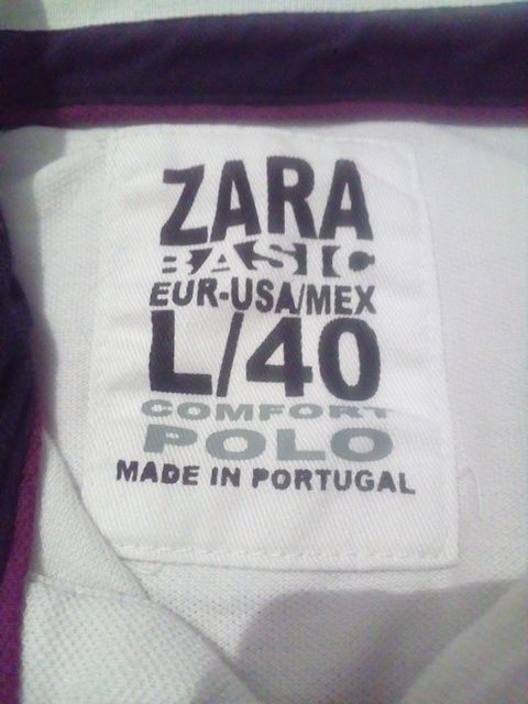 Футболка поло Zara Basic Polo