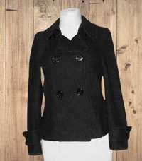 H&M krótka elegancka kurtka na podszewce z wełną rozmiar XS/34 | 998M
