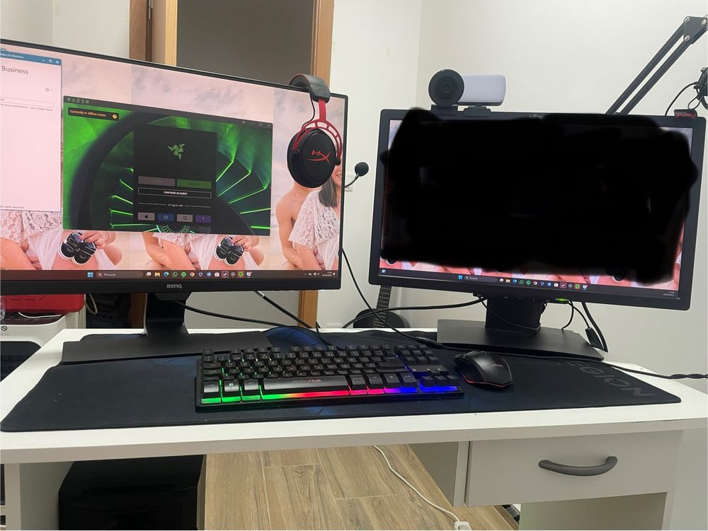 Setup Gamer Completo(posso trocar por portatil)