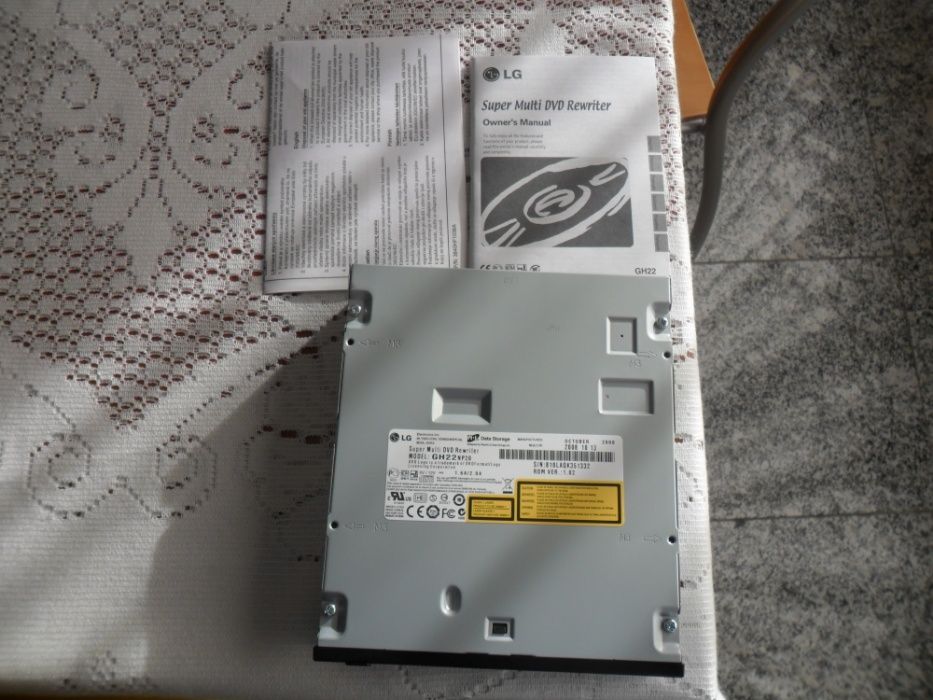 Leitor DVD LG, Modelo: Super Multi DVD REWRITER LG