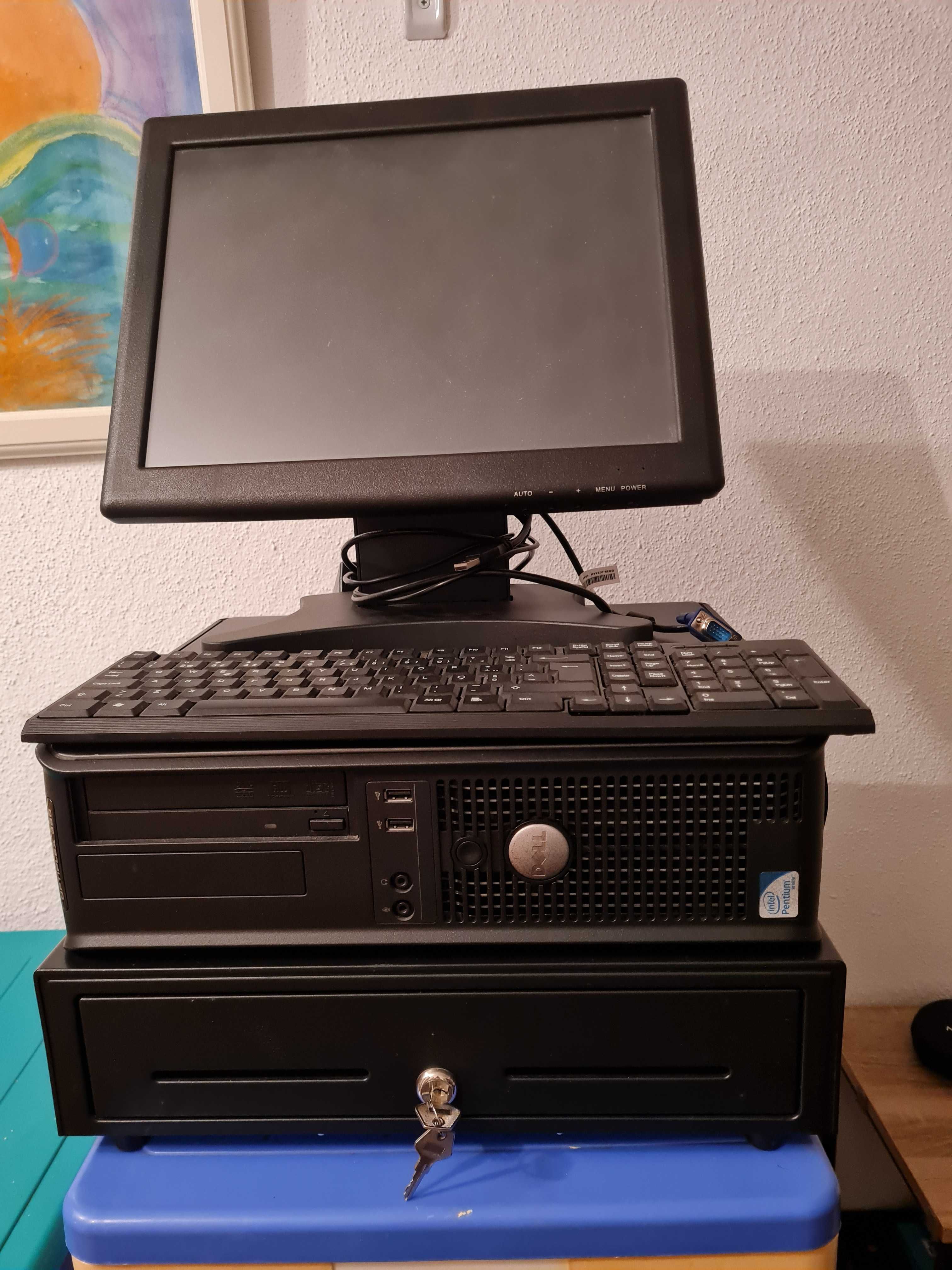 Vendo POS para loja usado com 1 ano