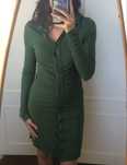 Vestido verde midi
