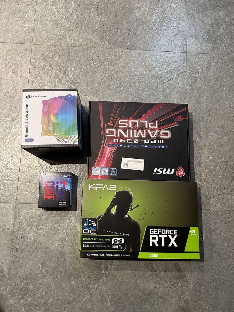 Komputer RTX 2060/i7-9700K/16GB RAM/500GB SSD/WIN 10