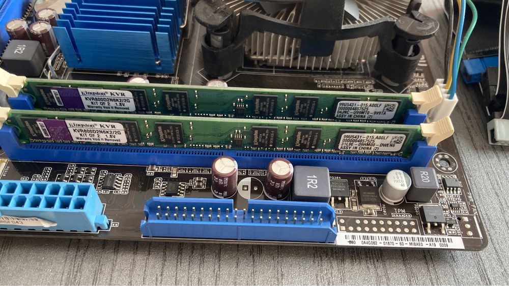 Asus P5G41-M płyta + procesor + ram