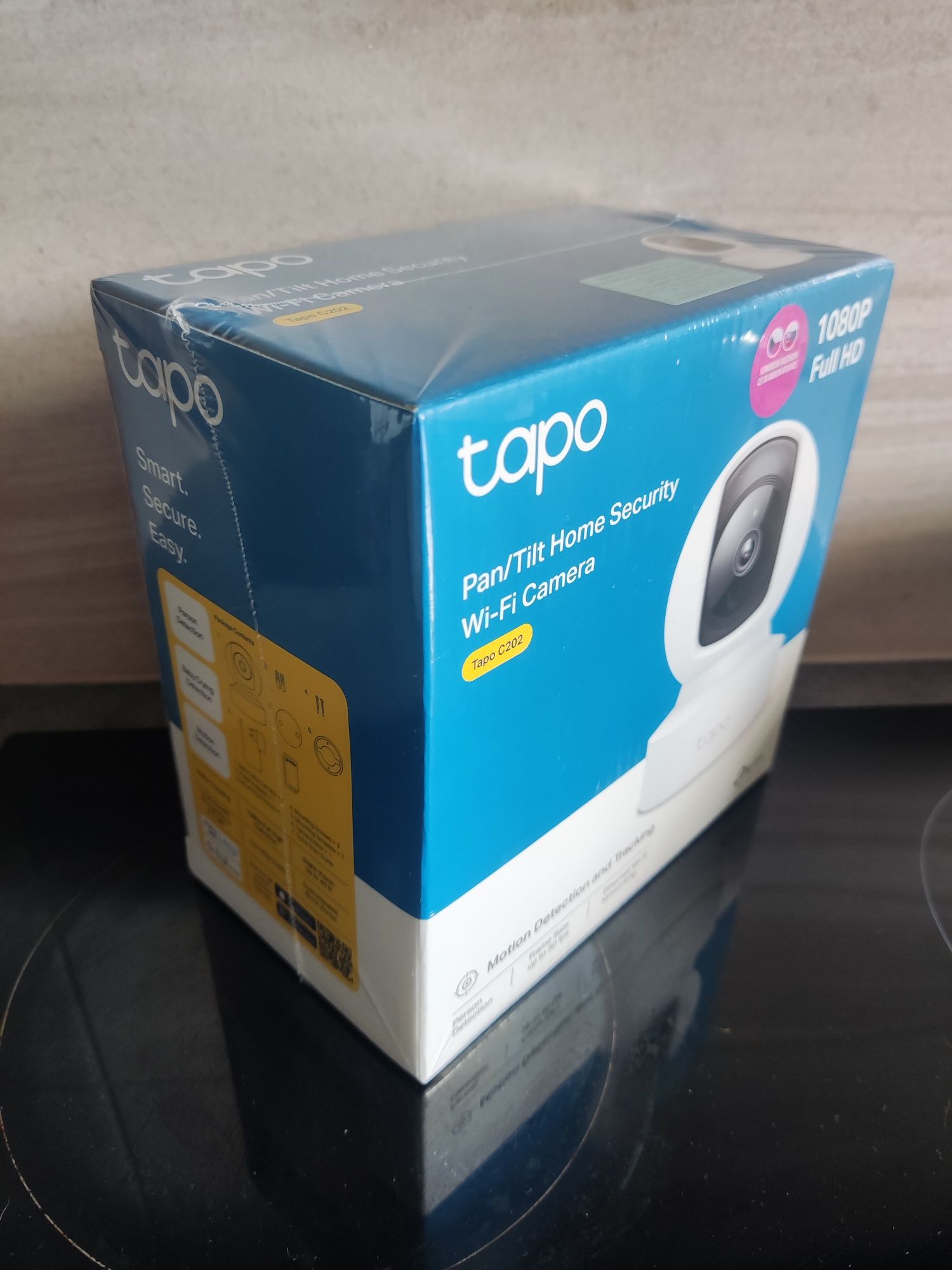 Kamera TP-LINK Tapo C202 Wewnętrzna, Wi-Fi / LAN obrotowa NOWA