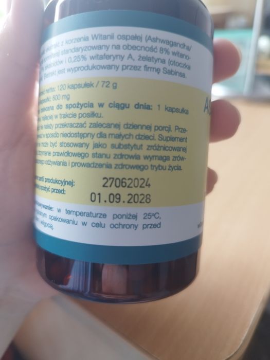 Ashwaganda ekstrakt 9%