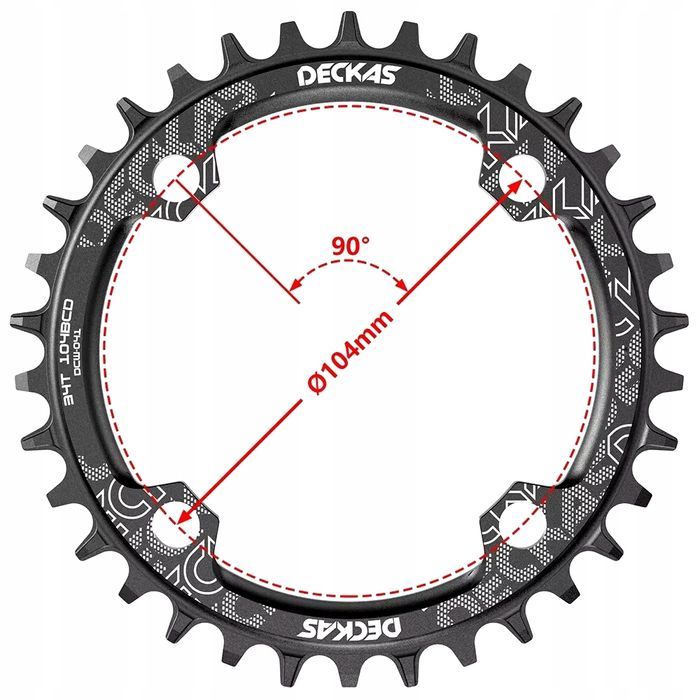 Okrągła Zębatka Narrow Wide 32T 104 BCD