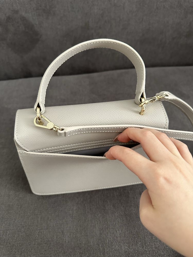Сумка жіноча FURLA Marmo Venere Mini Leather Satchel (оригінал)