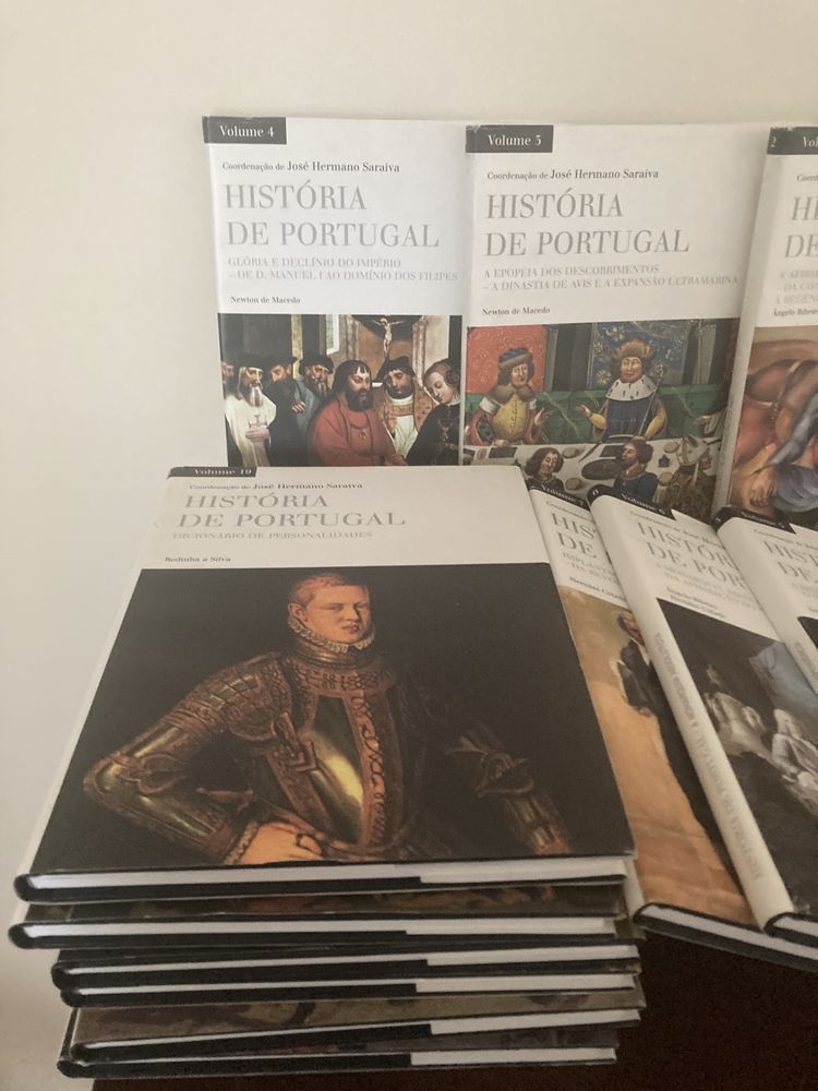 Historia de Portugal- 20 volumes-Novos