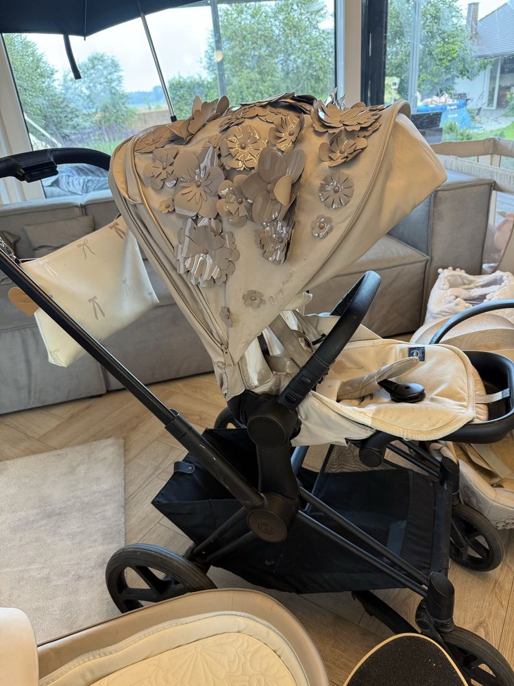 cybex simply flowers 3 in 1 beige
