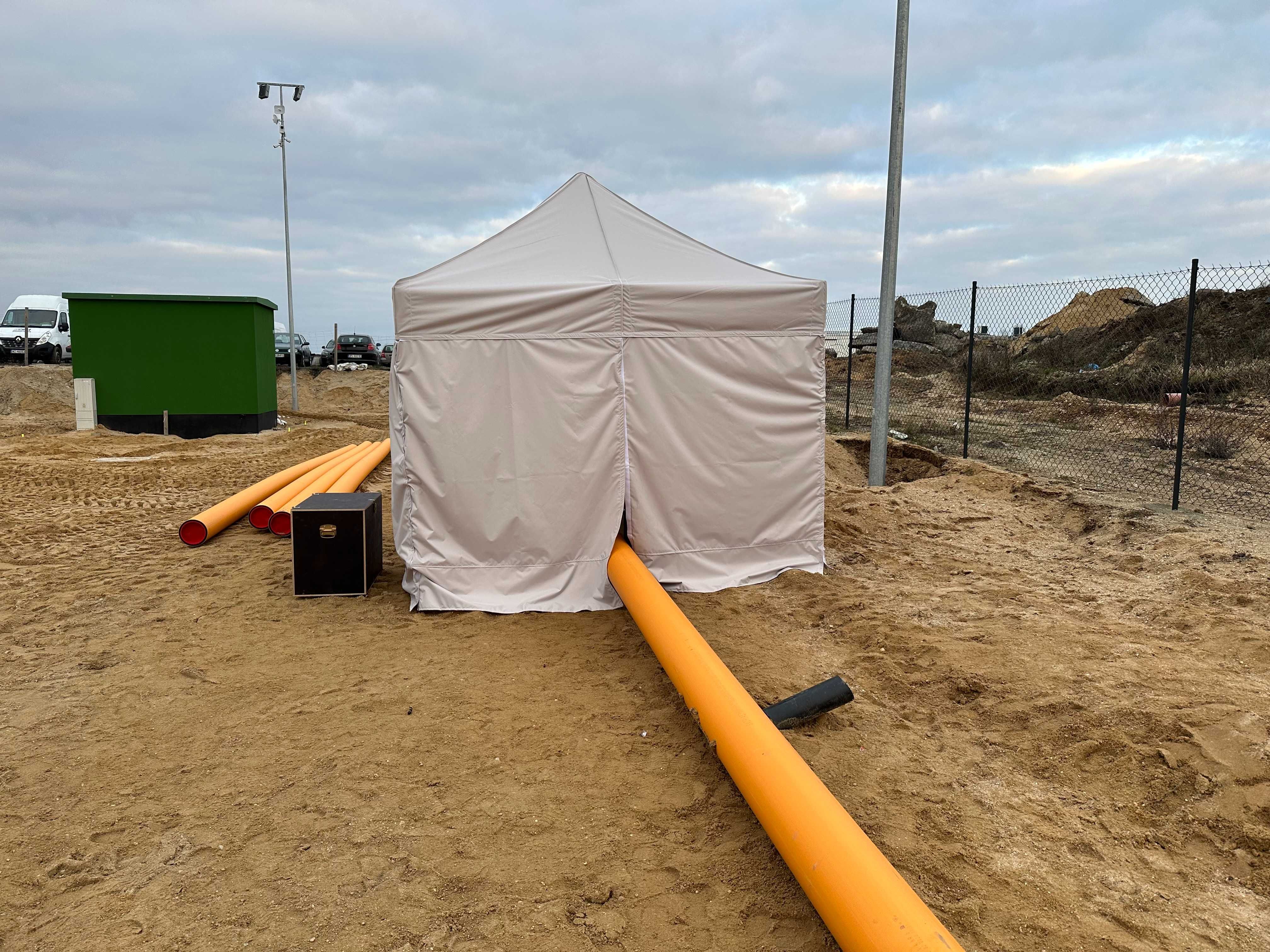 Namiot spawalniczy 3x3 (aluminium) namiot roboczy zgrzewanie rur ATEST
