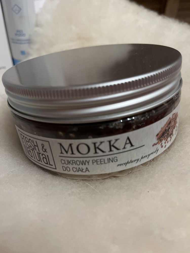 Cukrowy peeling do ciała MOKKA 250 g Fresh & Natural