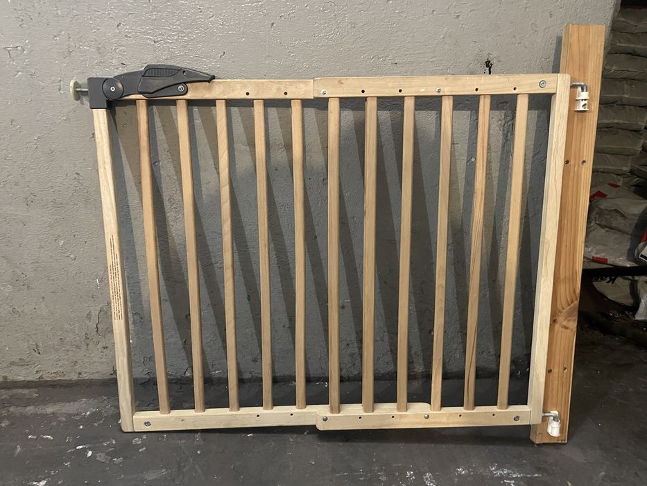 Barierka bramka zabezpieczająca na schody 78-113cm Nicolas