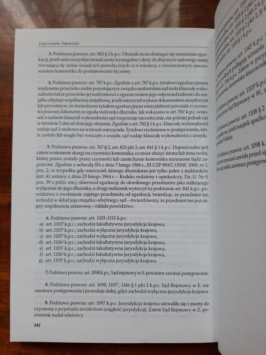 Postępowanie cywilne. Testy, ćwiczenia, diagramy. Cioch.