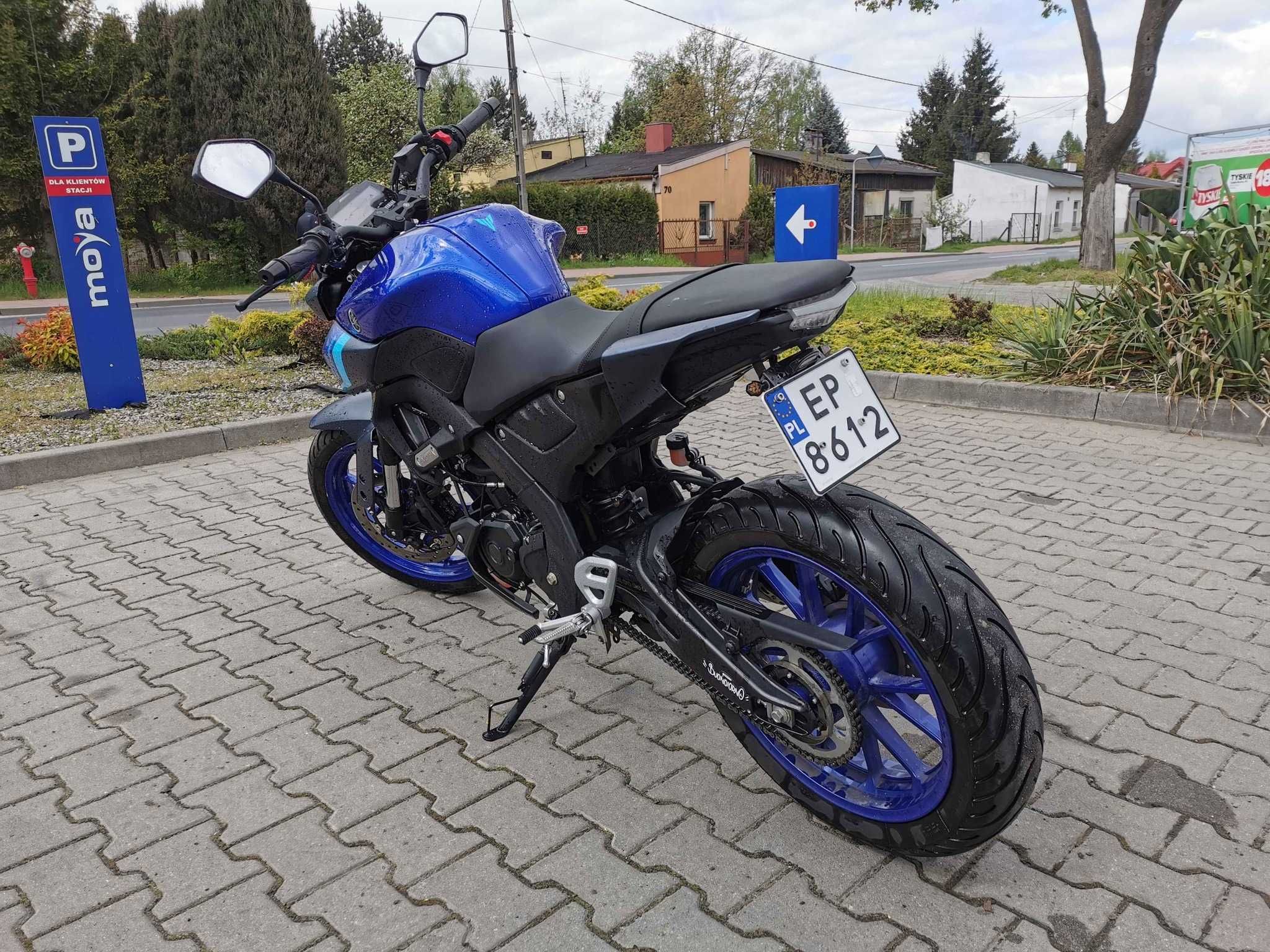 Yamaha Mt 125cm3 2022 rok