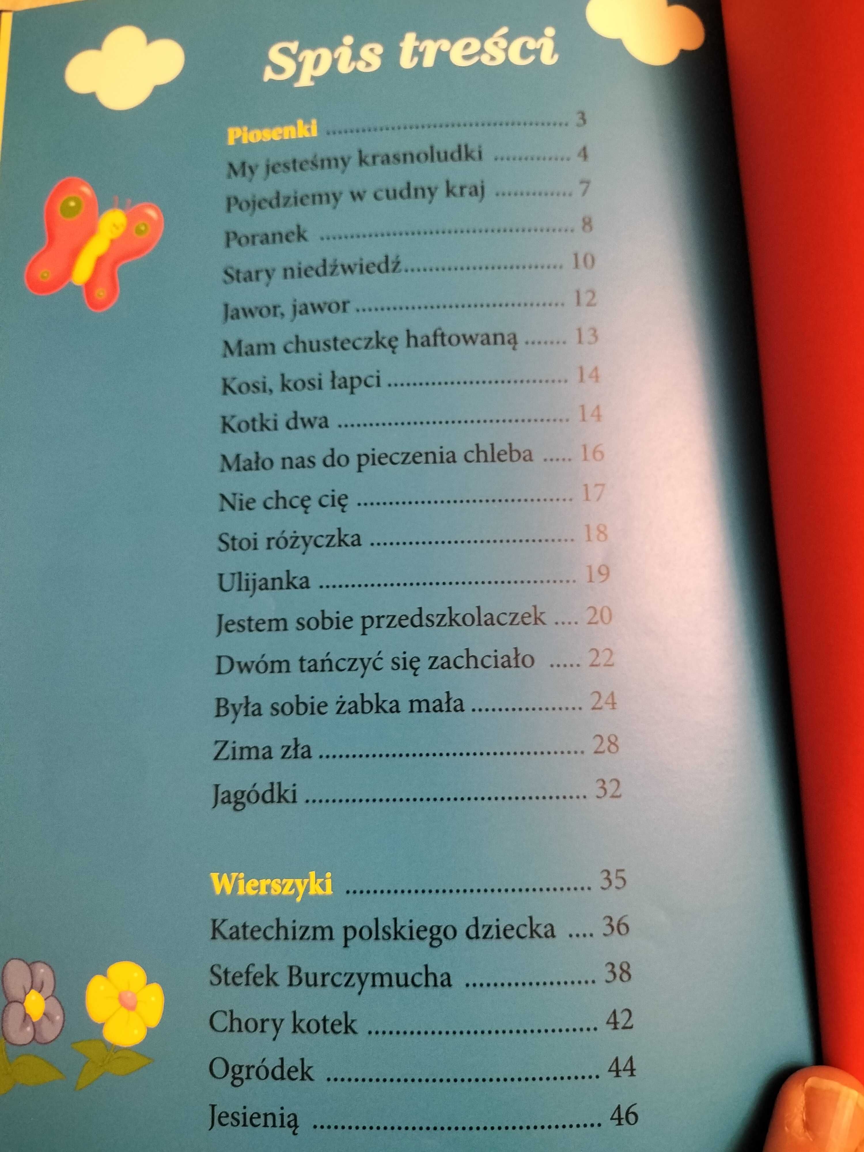 Książka polskie wierszyki dla dzieci