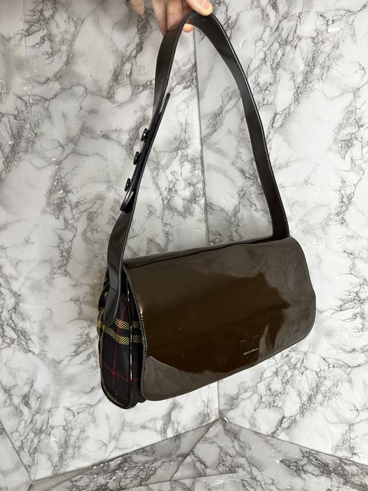 Сумка кожаная лаковая D&G dolce & gabbana оригинал