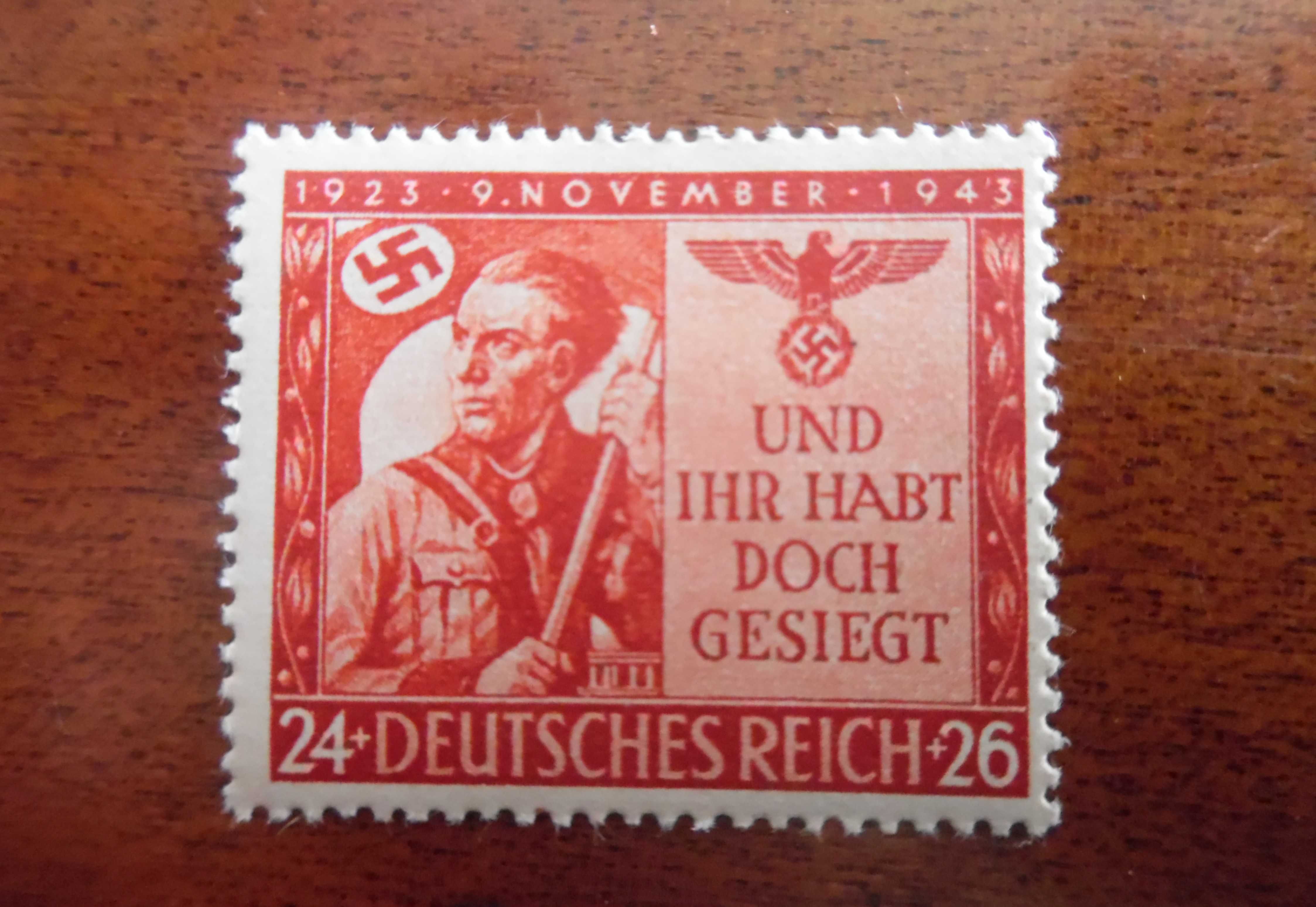 Selos Alemanha Nazi 1933/45-Militar c/Suástica 1943 Novo 2ª Guerra