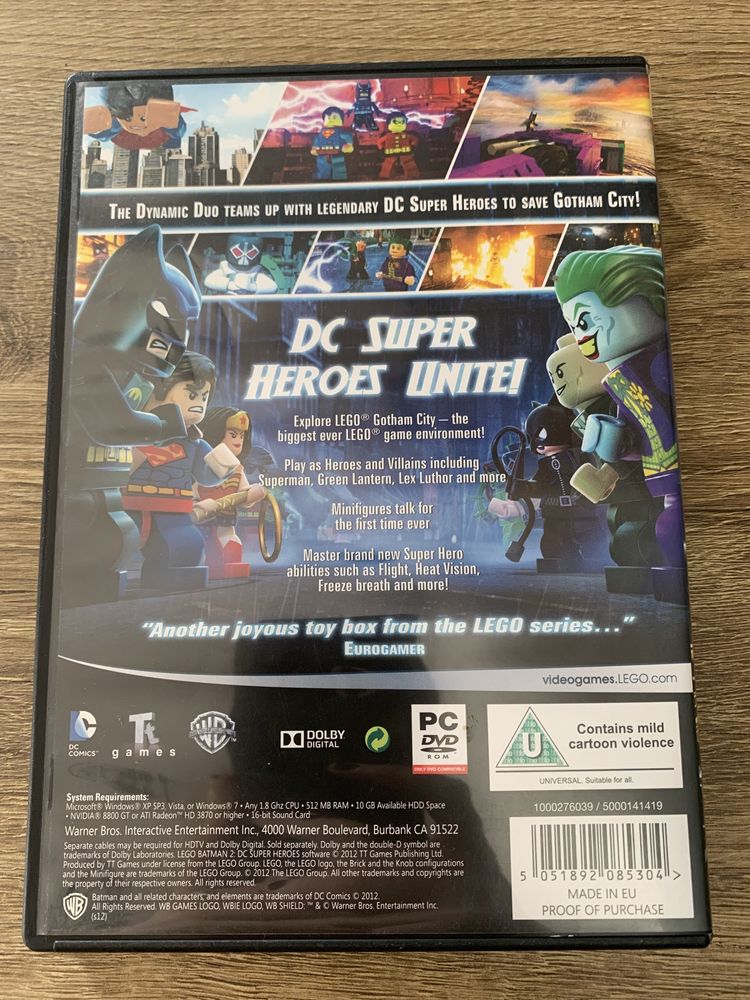 Gra komputerowa PC Lego Batman 2 DC Super Heroes
